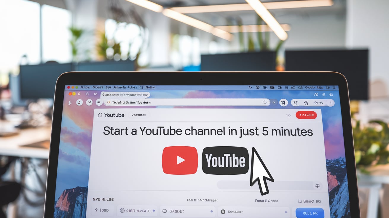 Start a YouTube Channel in Just 5 Minutes