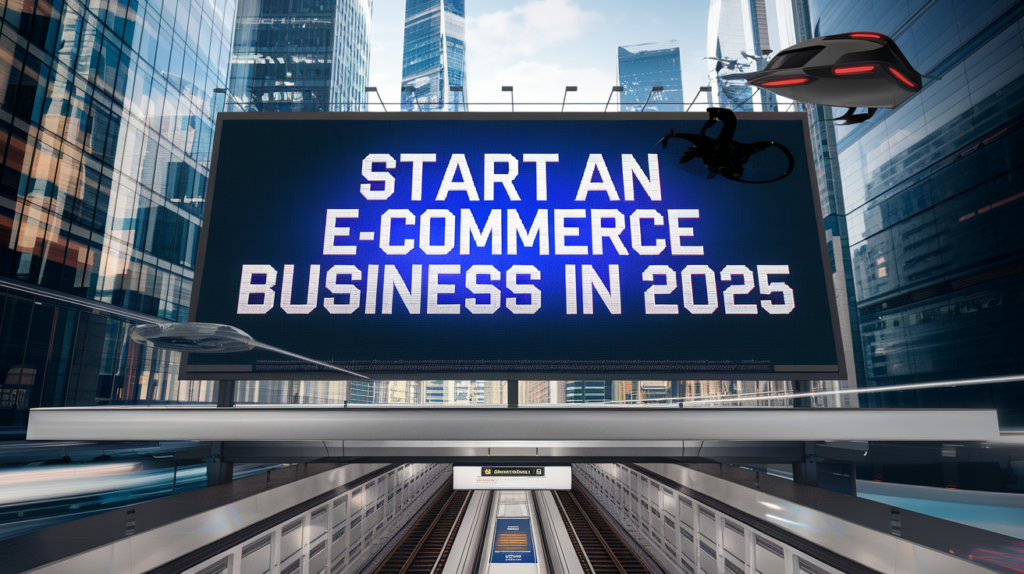 Start an E-Commerce Business in 2025