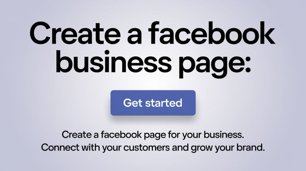 Create a Facebook Business Page in 2025