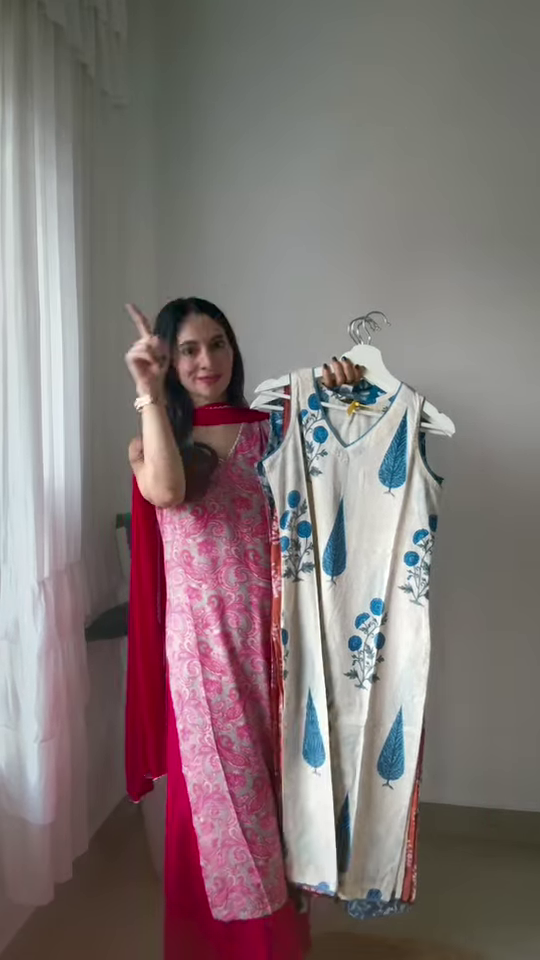 Sleeveless Floral Ethnic Set β Cool & Breezy Festive Look (Multi Color Available) πΏ