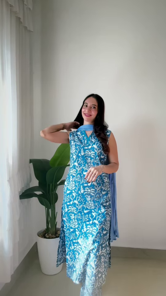 Sleeveless Floral Ethnic Set β Cool & Breezy Festive Look (Multi Color Available) πΏ - Image 5