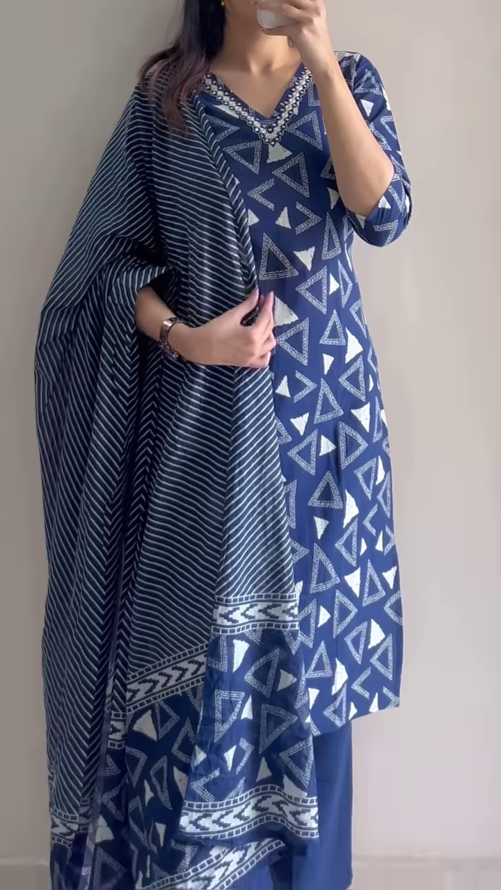 Breezy & Beautiful: Summer Kurta Sets in Vibrant Prints and Shades βοΈπ - Image 3
