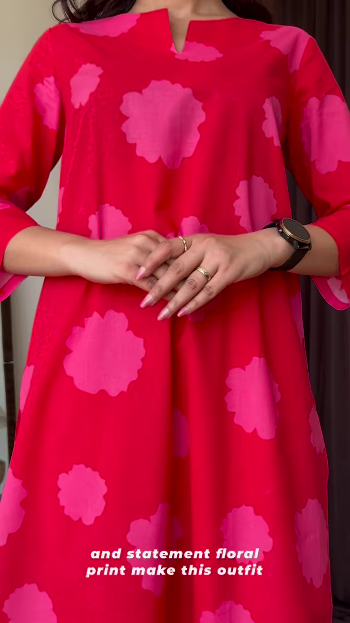 Vibrant Yellow Flowy Polka Dot Summer Dress by Pink Fort – Breezy A-Line Silhouette with White Dot Print - Image 3