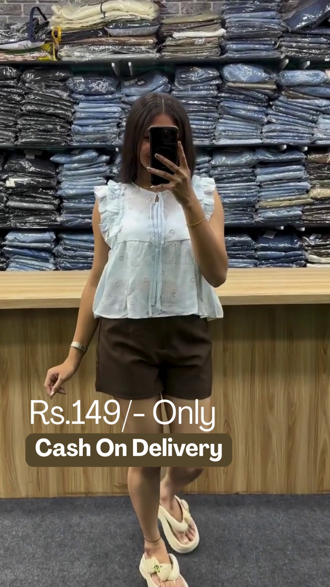 ✨ Ruffle Detail Summer Top – Breezy, Pretty, and Playful! - Image 2