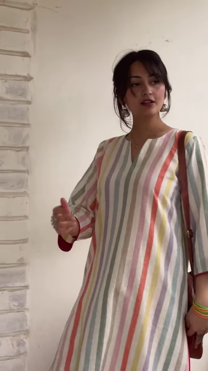 Multicolor Striped Cotton Co-Ord Set - Image 8